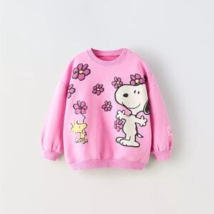 Zara Snoopy Kids Sweatshirt 2T